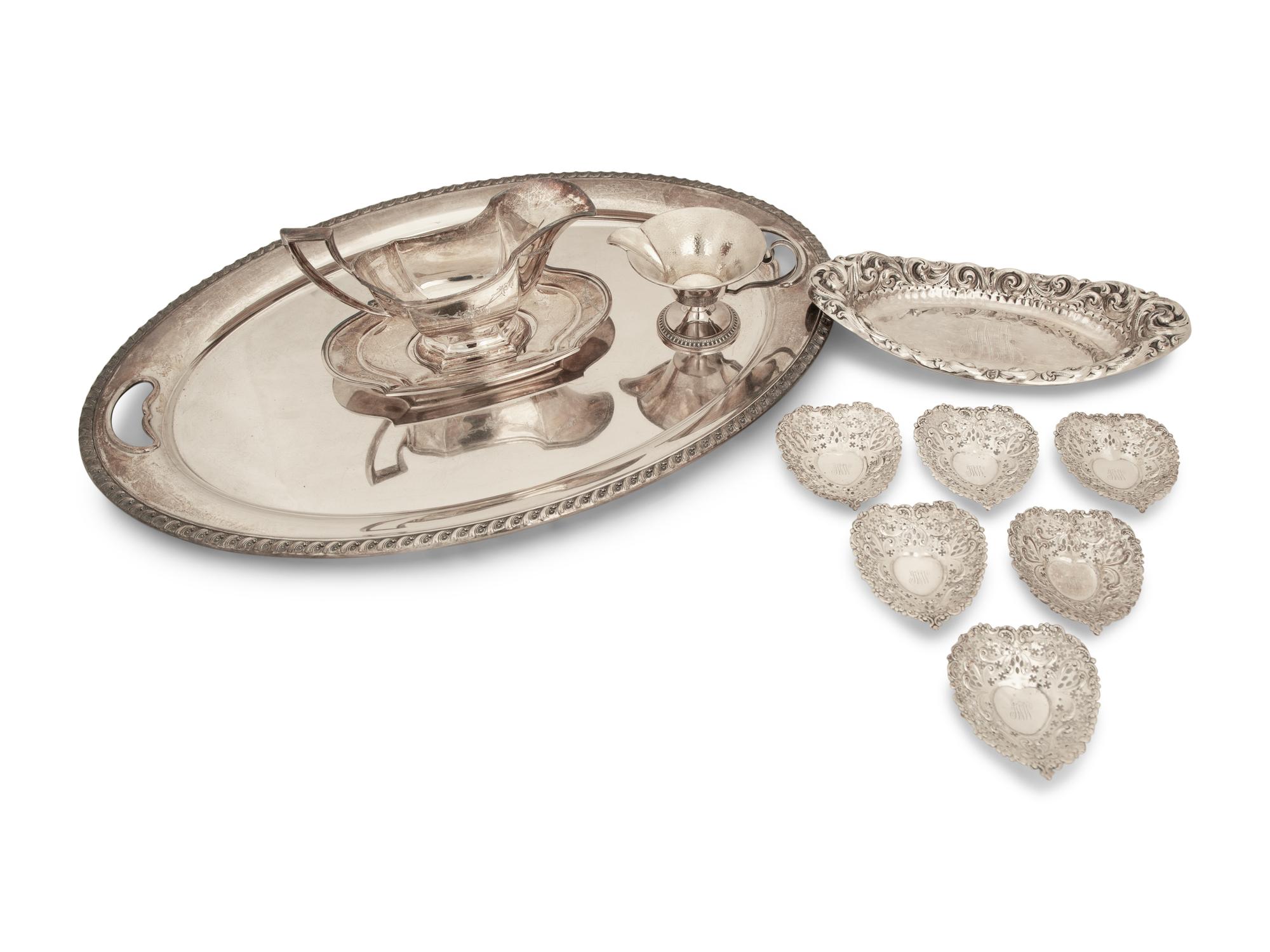 A Group of Silver Table Articles