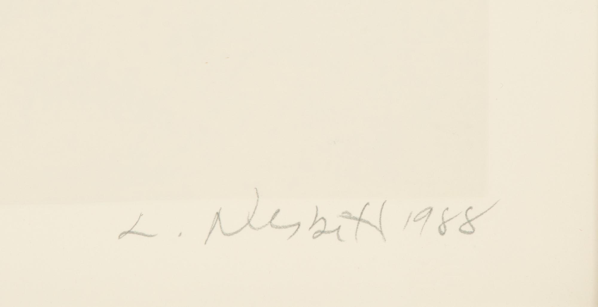 Lilies (four works), 1988
