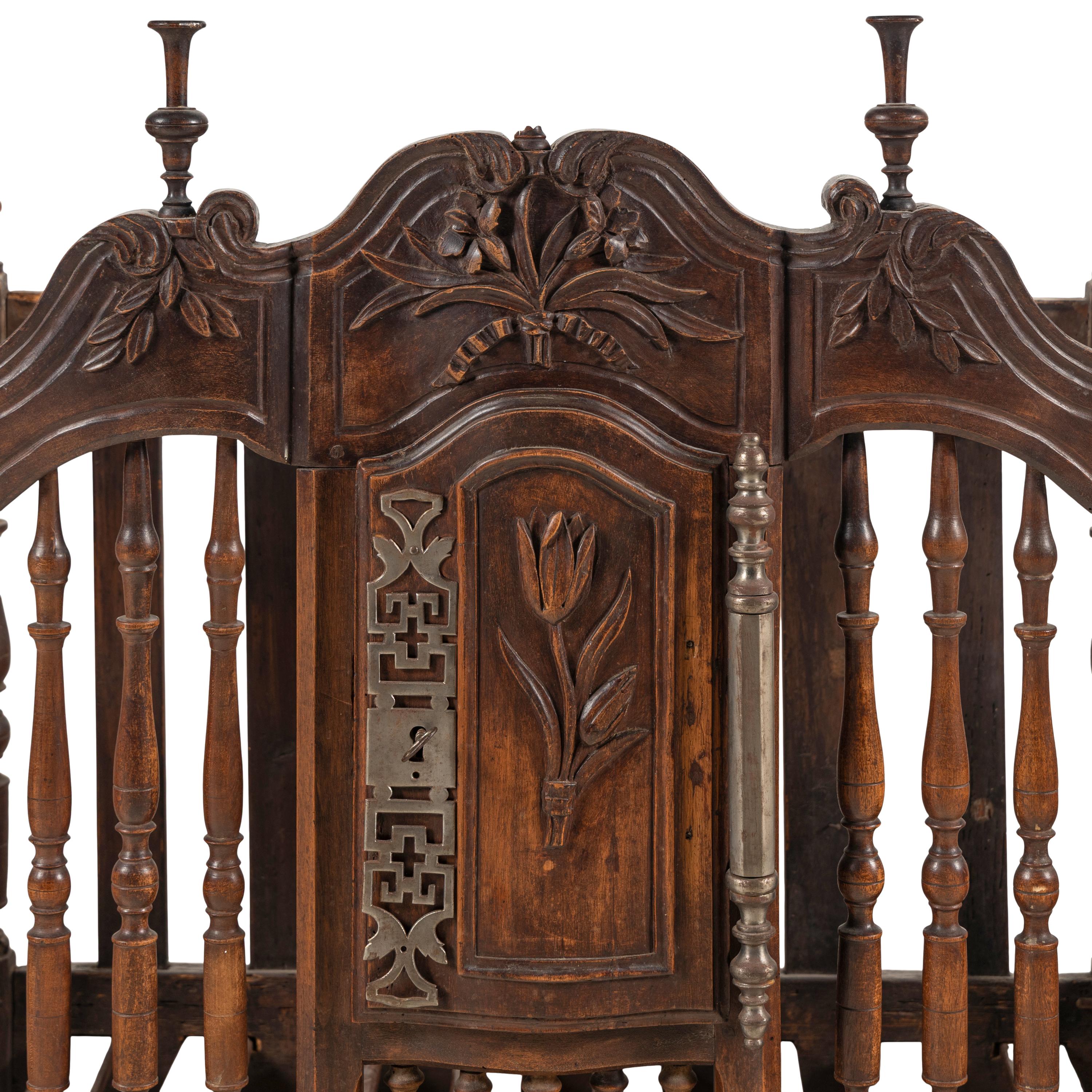A French Provincial Walnut Panettière