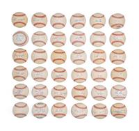 Bases Loaded Signed Autograph Baseball Group No. 3