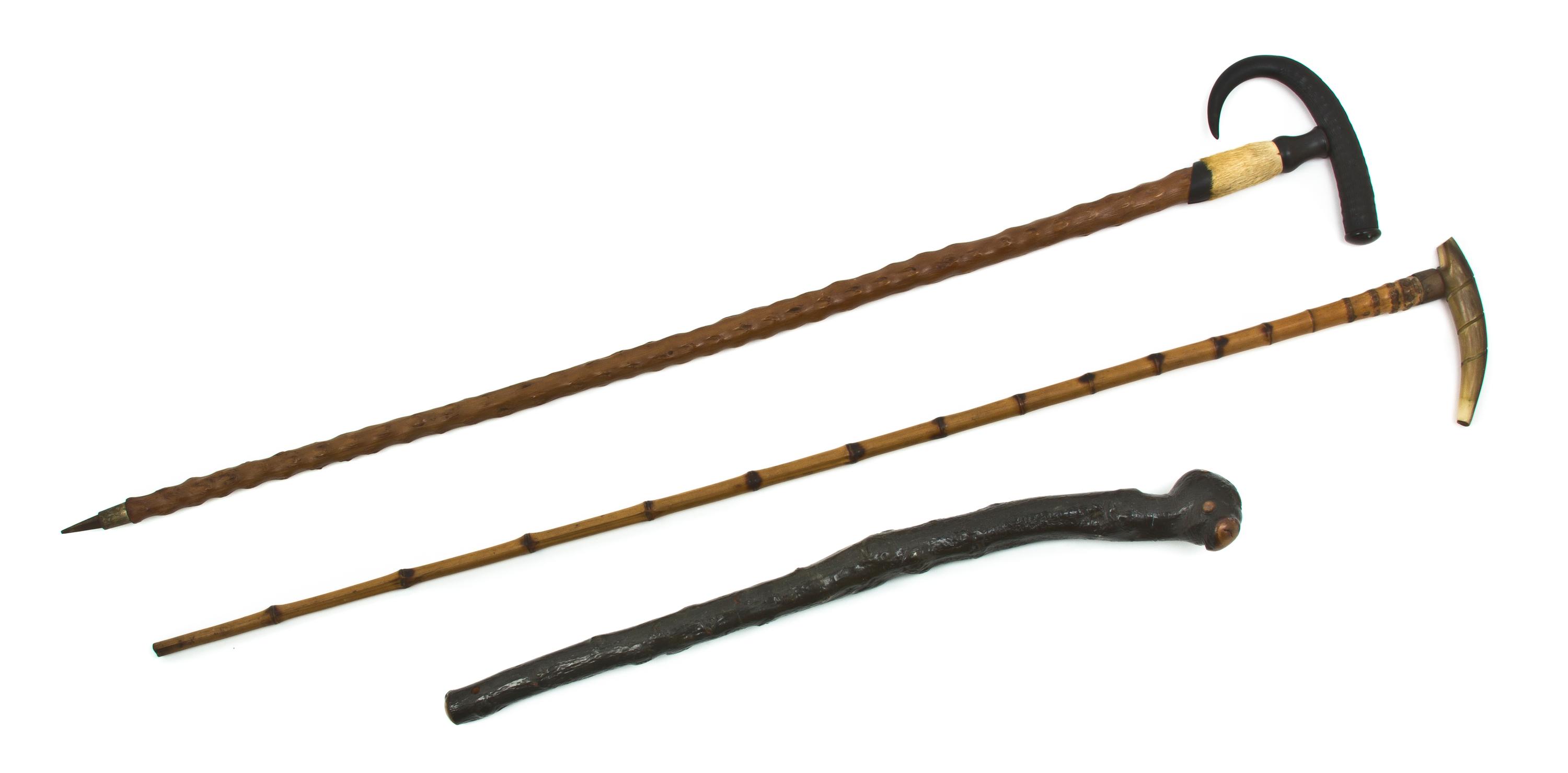 An Irish Blackthorn Shillelagh, Length 20 1/2 inches.