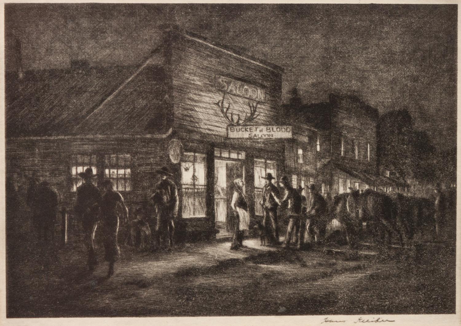 Old Western Saloon
