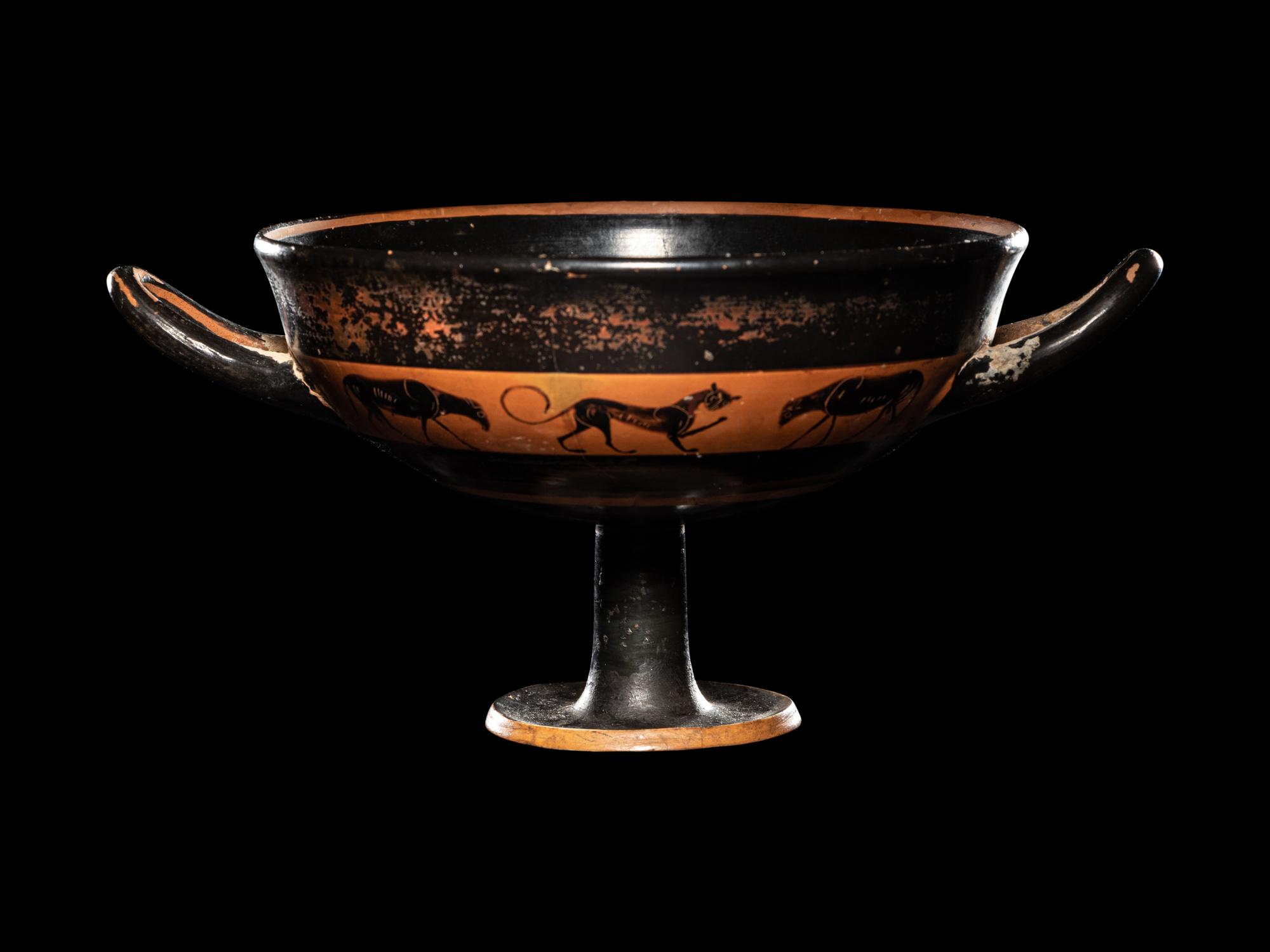 An Attic Black-Figured Band Cup