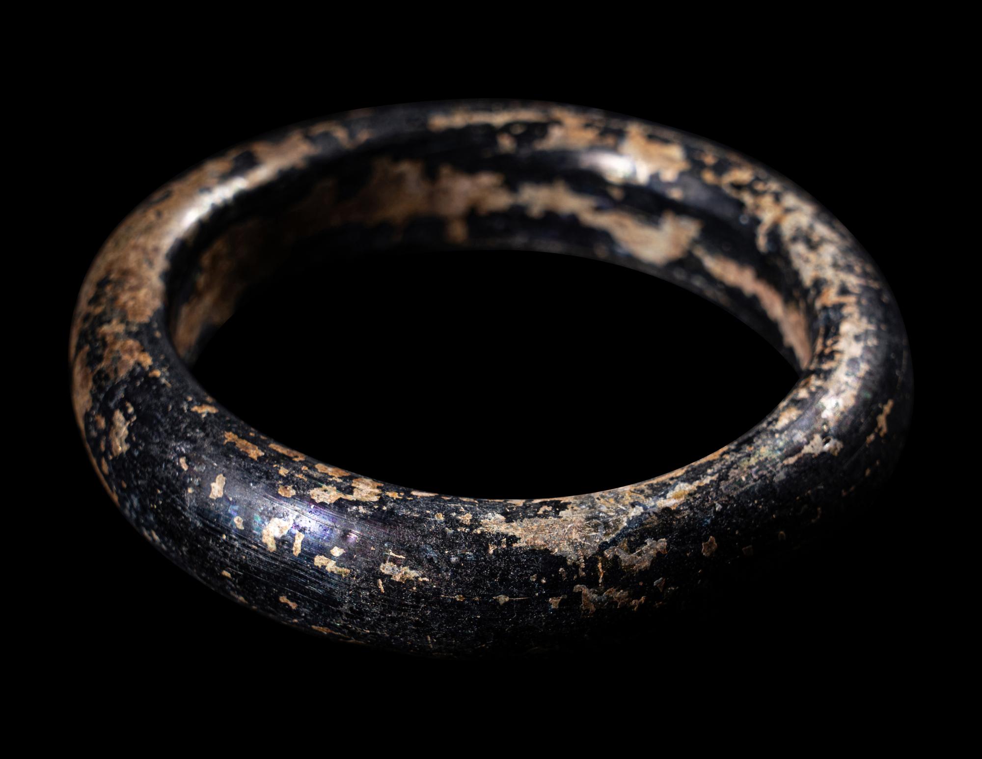 Three Roman Glass Bracelets