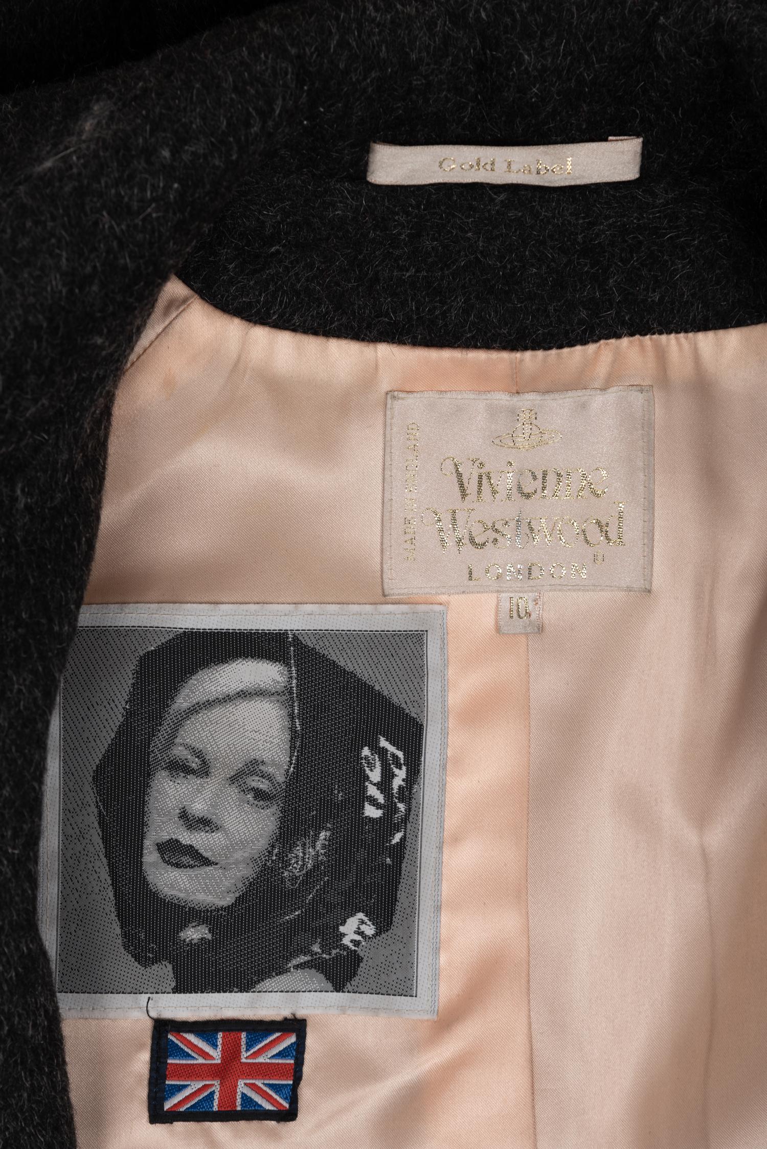 Vivienne Westwood Fleeced Wool Coat, Fall/Winter 1996