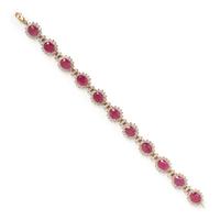 RUBY AND DIAMOND BRACELET