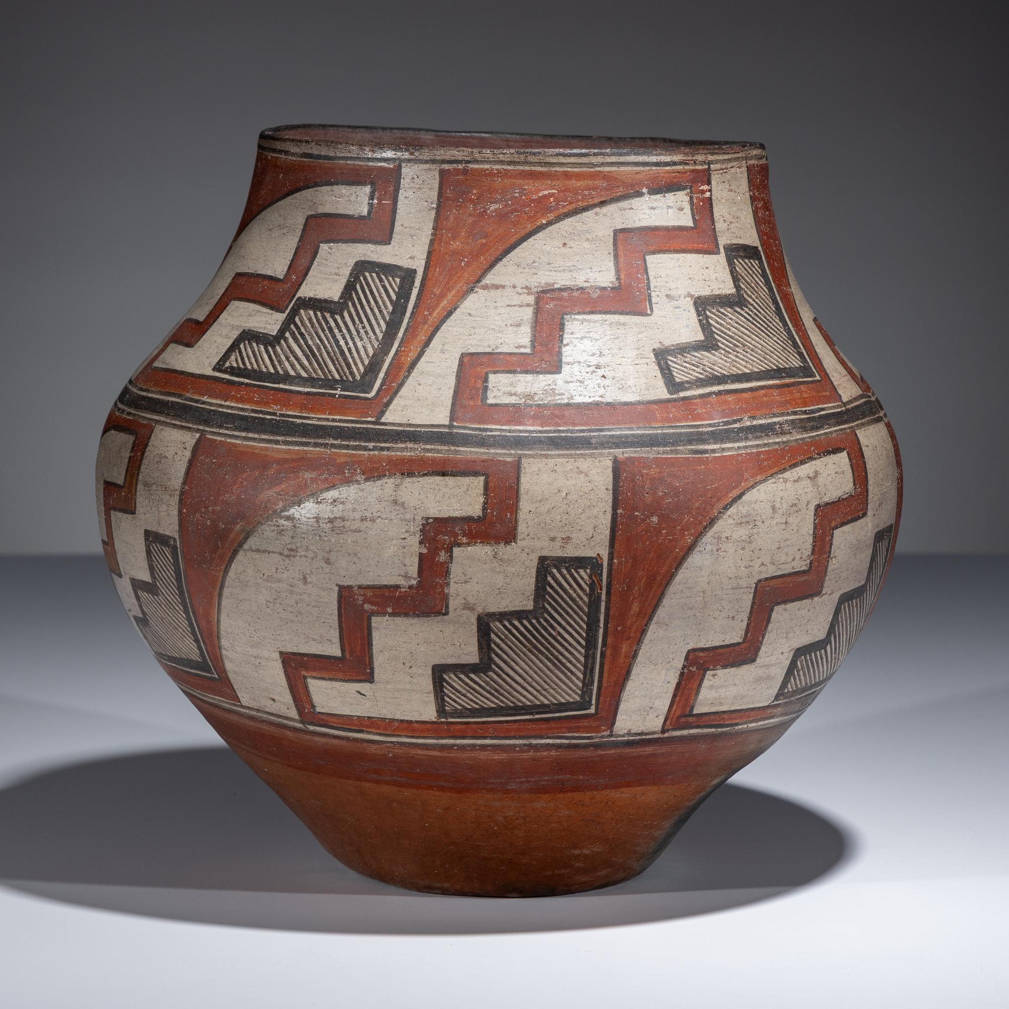 Zia Polychrome Pottery Jar