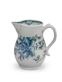 A Worcester Blue and White Porcelain Small Creamer — C. 1770