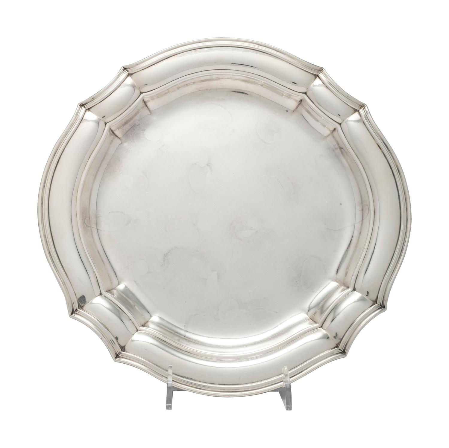 A Silver Service Platter