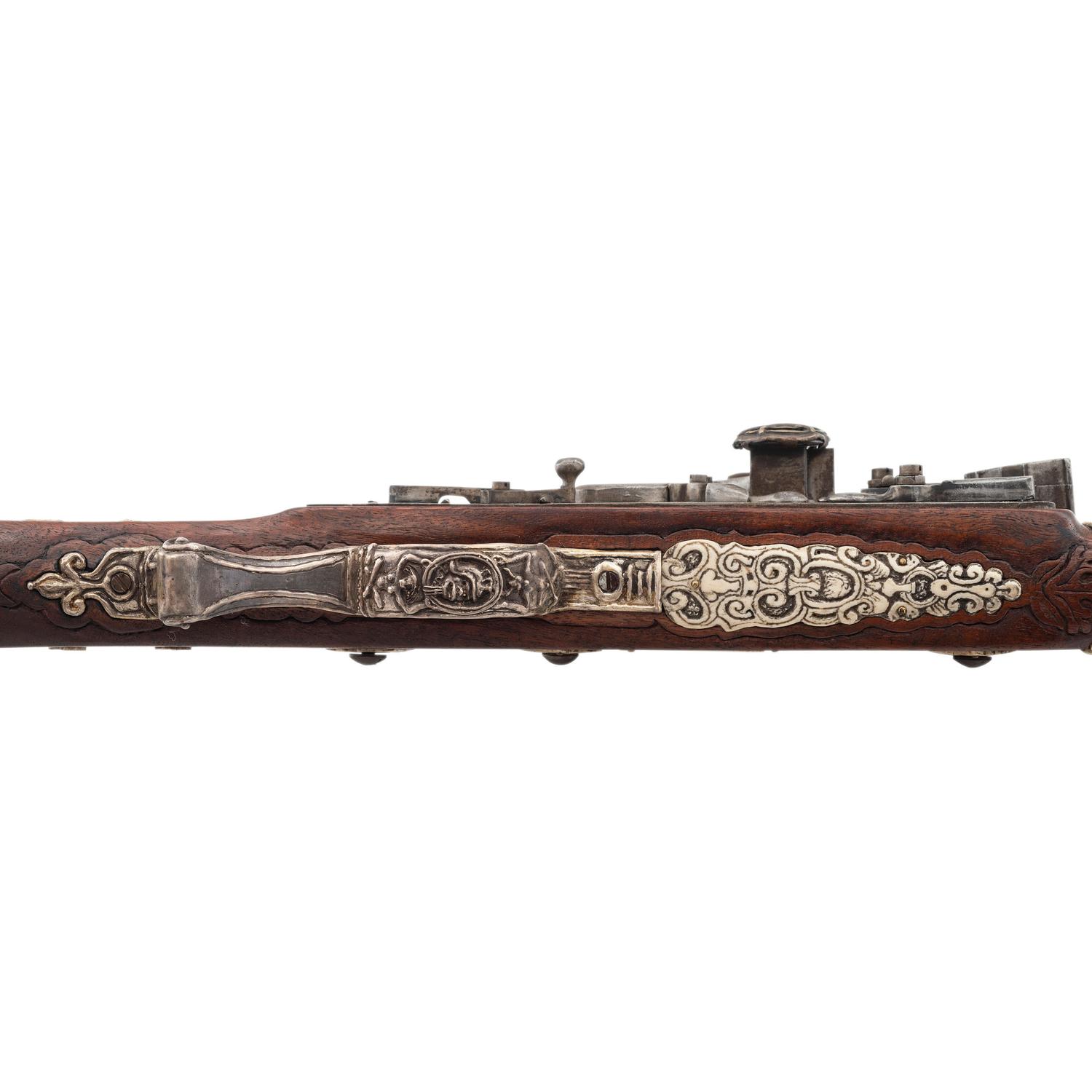 Contemporary Dutch-Style Flintlock Snaphaunce Musket