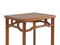 A Chinese Huanghuali Wood Side Table, 20th Century