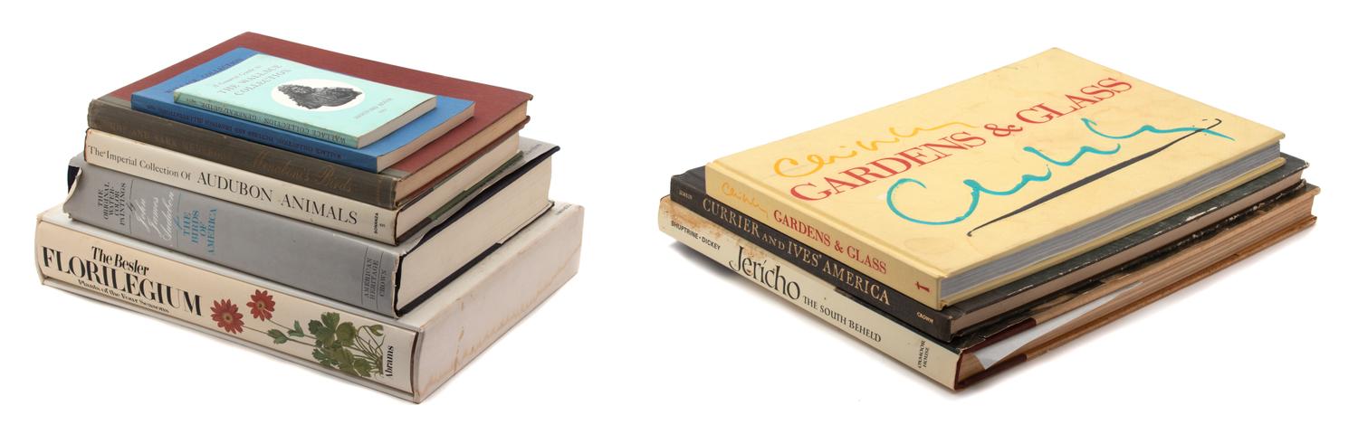 Nine Volumes Related to Antiques