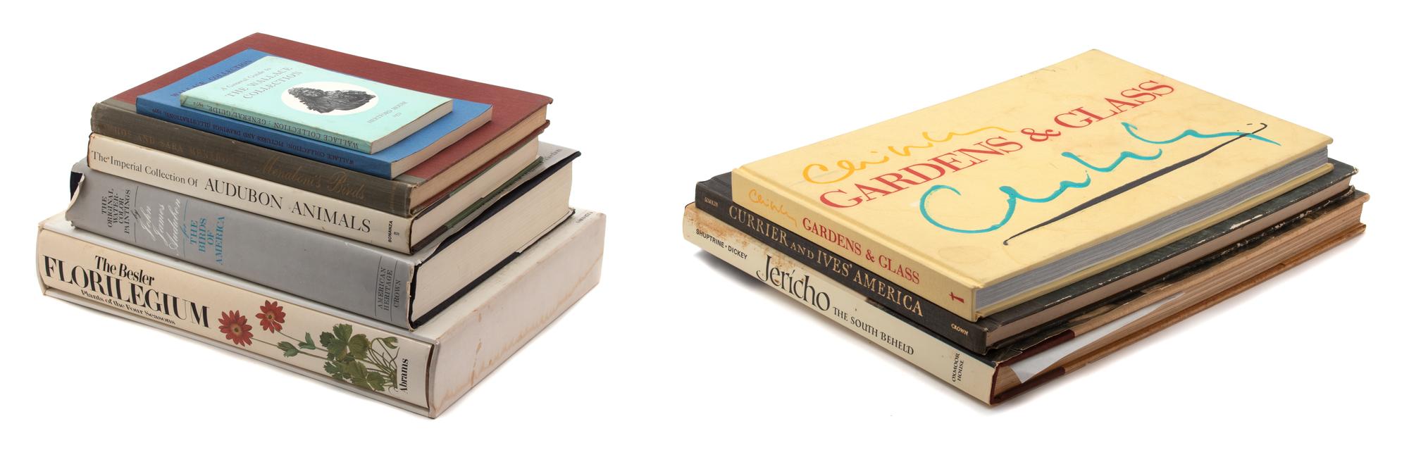 Nine Volumes Related to Antiques