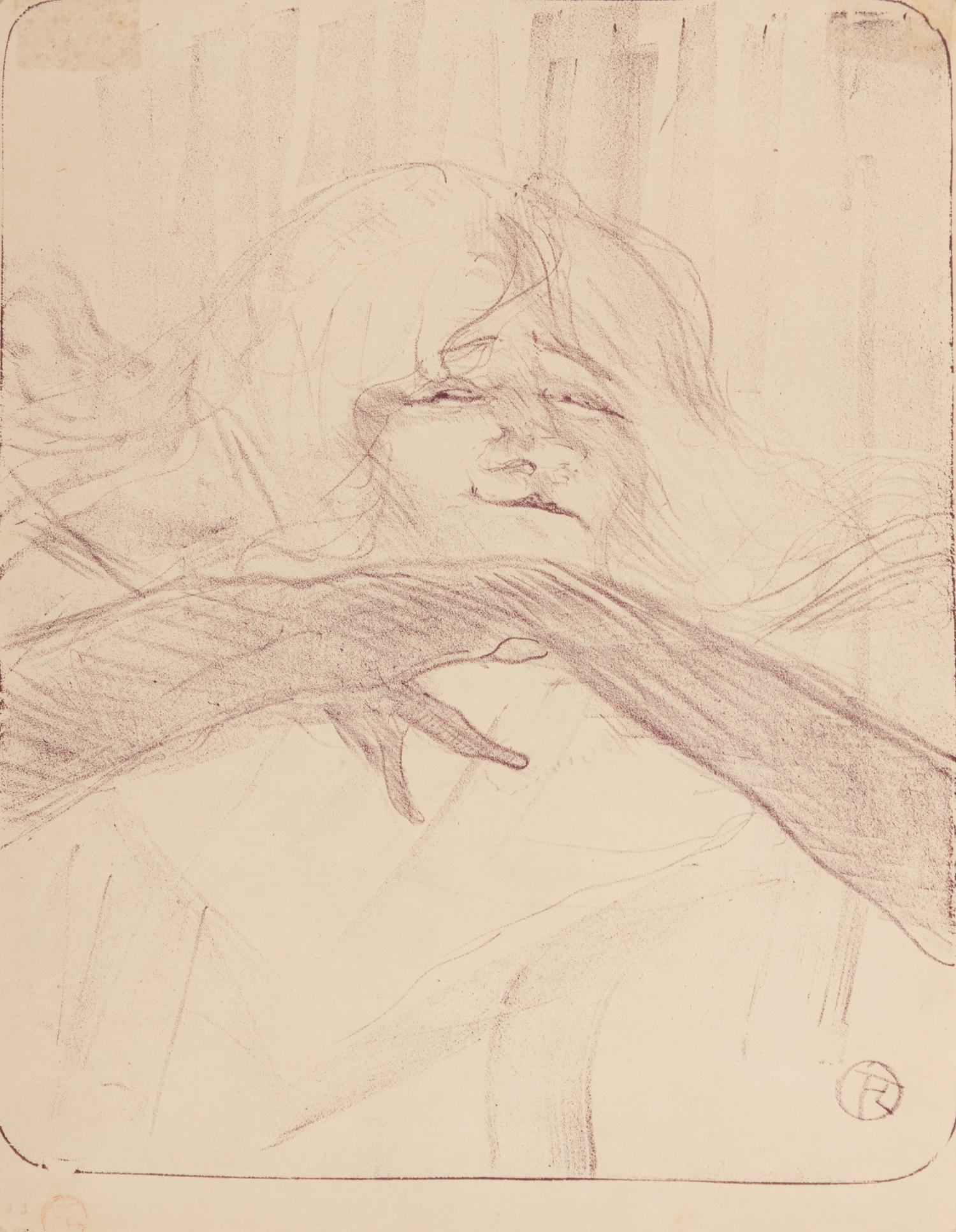 Linger, Longer, Loo ( Plate 7 from Yvette Guilbert), 1898