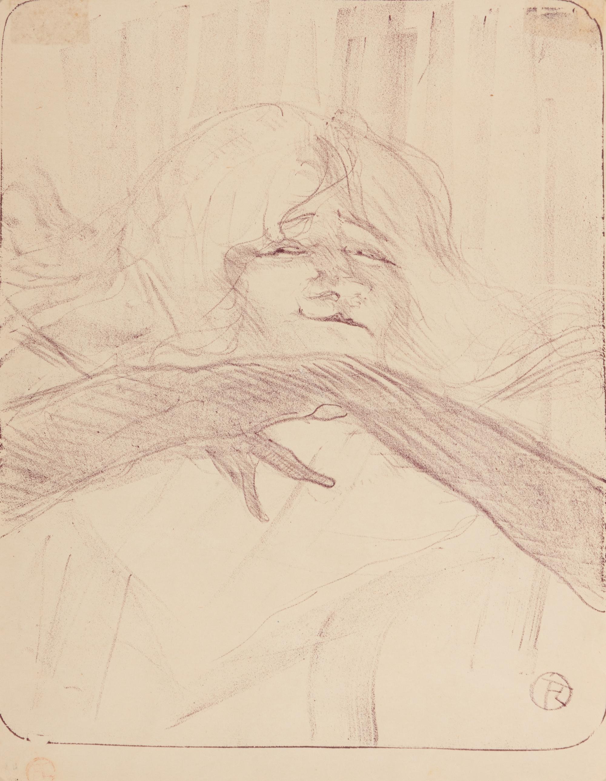 Linger, Longer, Loo ( Plate 7 from Yvette Guilbert), 1898