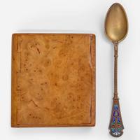 A collection of five smoking and table articles 18th / 19th century