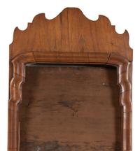 A Queen Anne Walnut Mirror