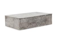 A Russian Silver Trompe l'Oeil Table-Top Cigarette Box