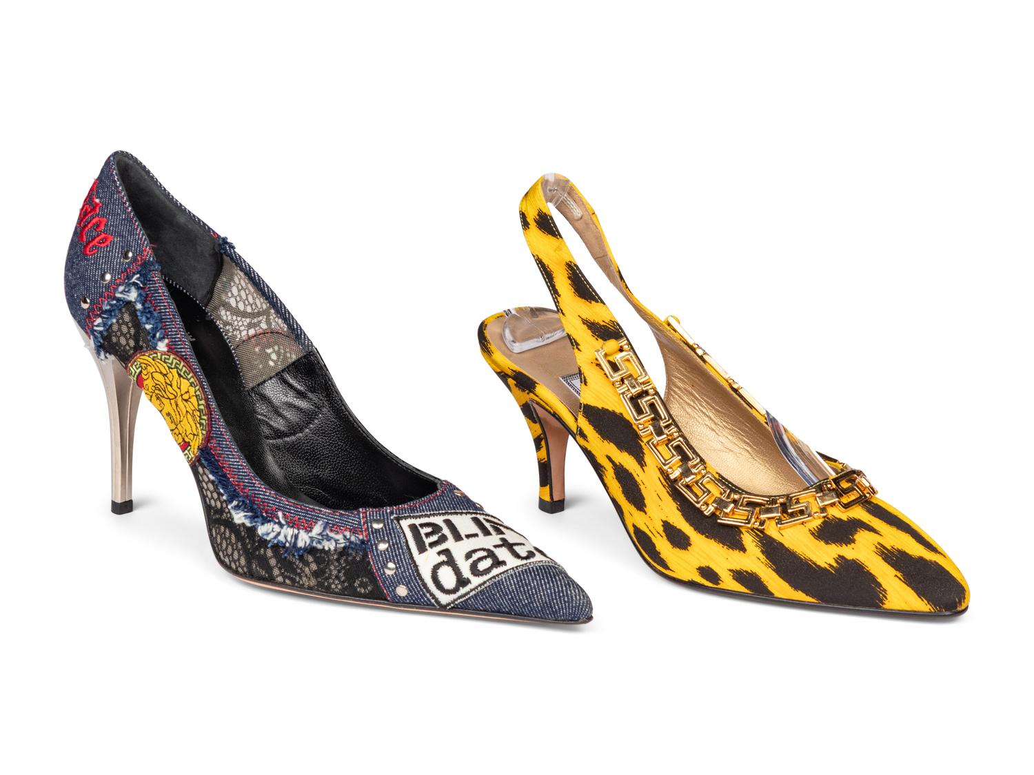 Versace, Two Pairs of Heels