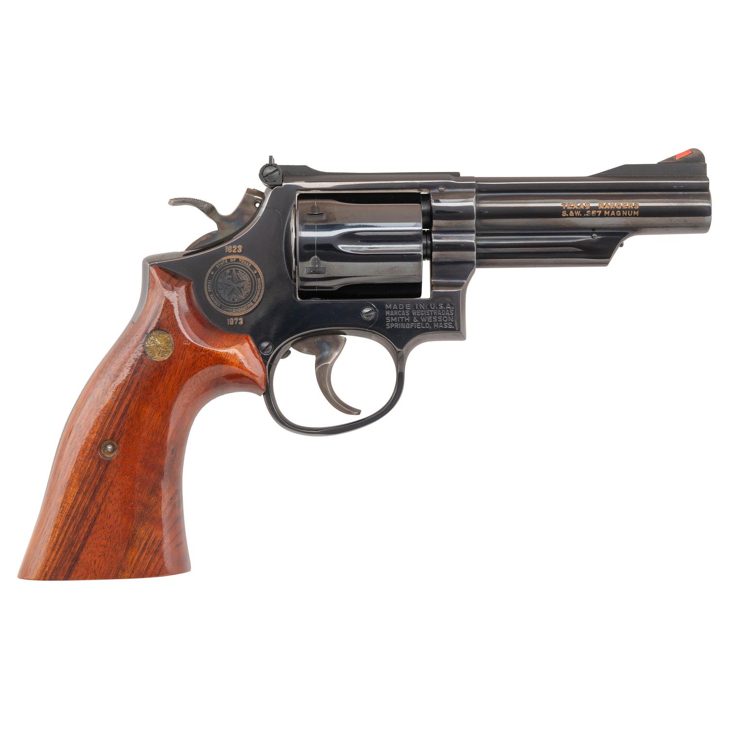 **Smith & Wesson Texas Ranger Commission Sesquicentennial Commemorative Revolver Model 19-3 in Box
