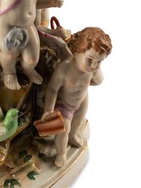 A German Porcelain Figural Group