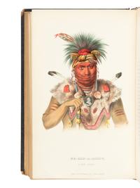 [AMERICANA]. McKENNEY, Thomas L. (1785-1859) and James HALL (1793-1868). History of the Indian Tribes of North America . Philadelphia: J.T. Bowen, 1848-1850.