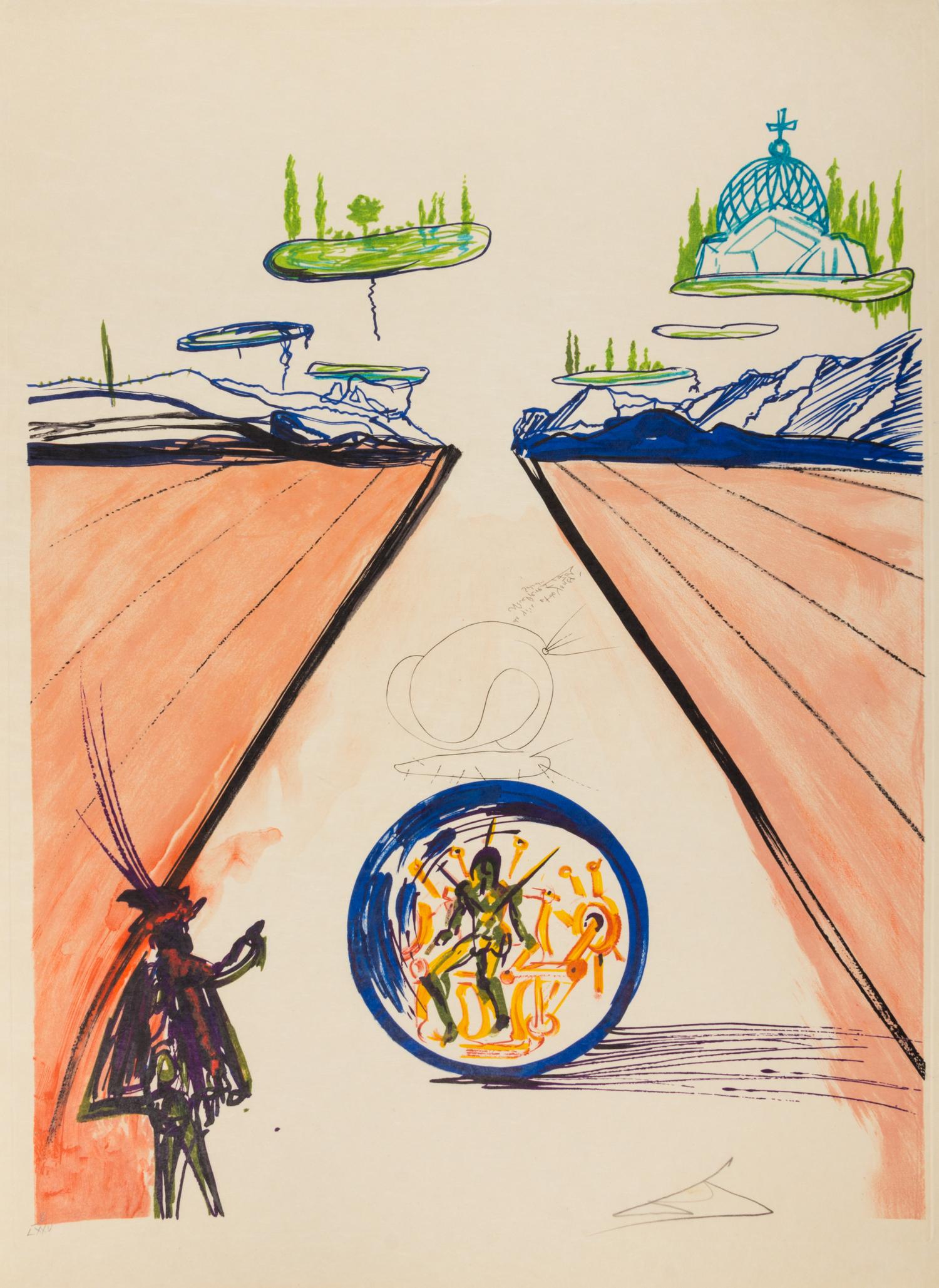 Salvador Dali, (Spanish, 1904-1989), Imaginations and Objects of the Future, 1975 (portfolio of 11)