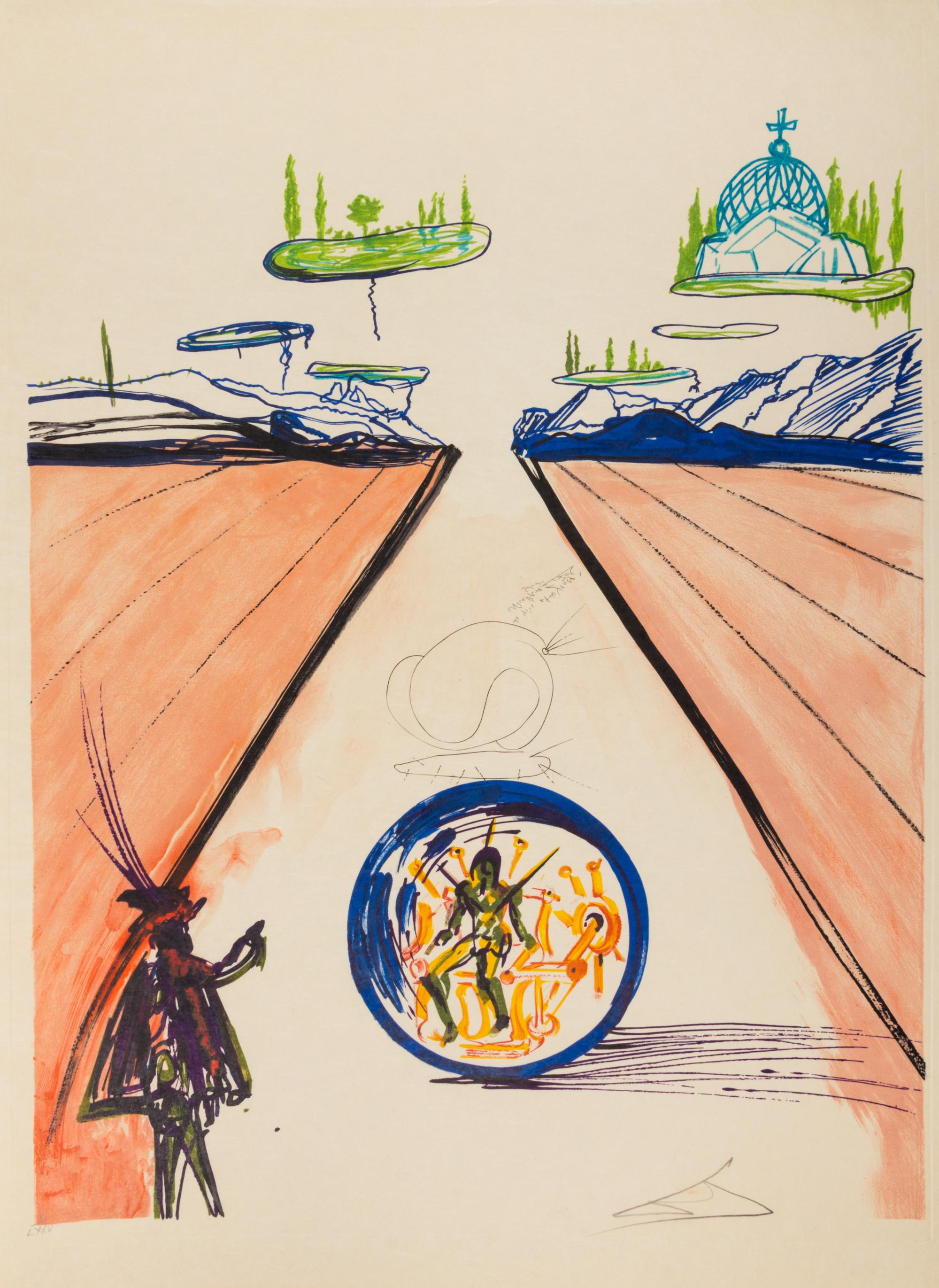 Salvador Dali, (Spanish, 1904-1989), Imaginations and Objects of the Future, 1975 (portfolio of 11)