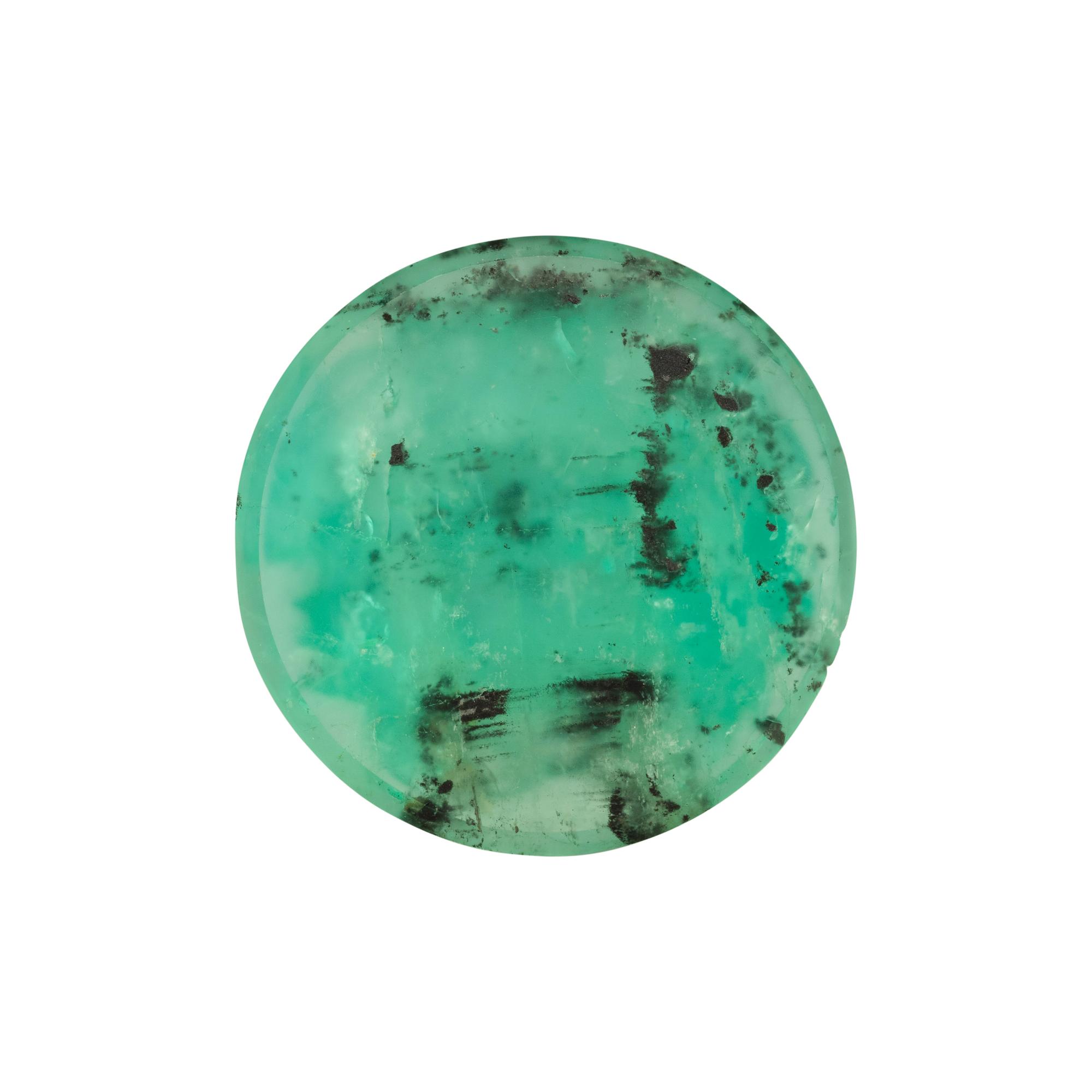 100.31 CARAT CARVED EMERALD CAMEO