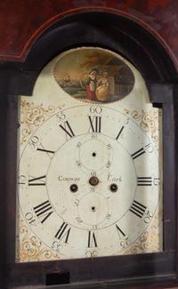 An Irish George III Mahogany Tall Case Clock