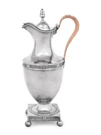 A George III Silver Claret Jug