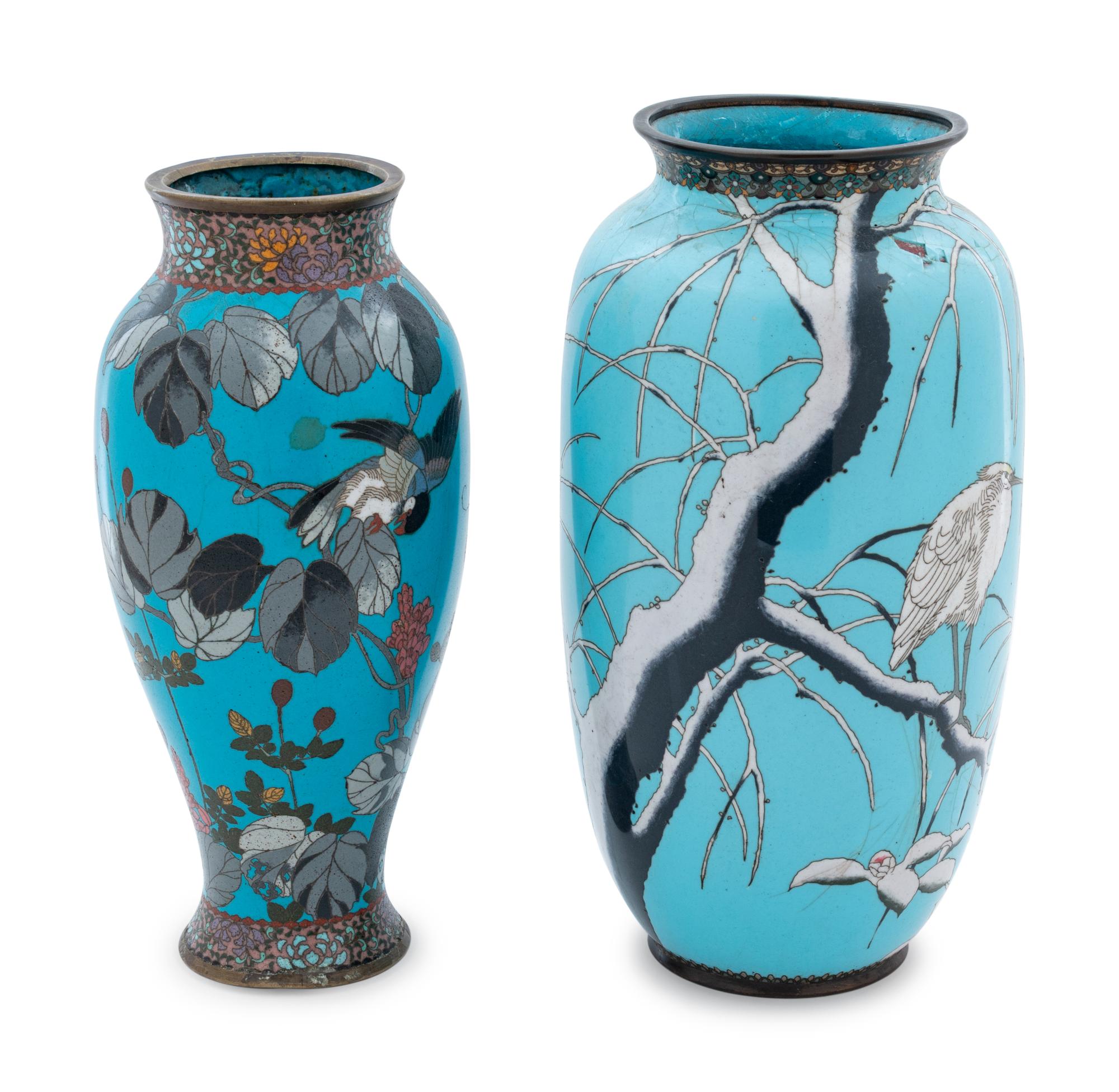 Four Cloisonné Articles