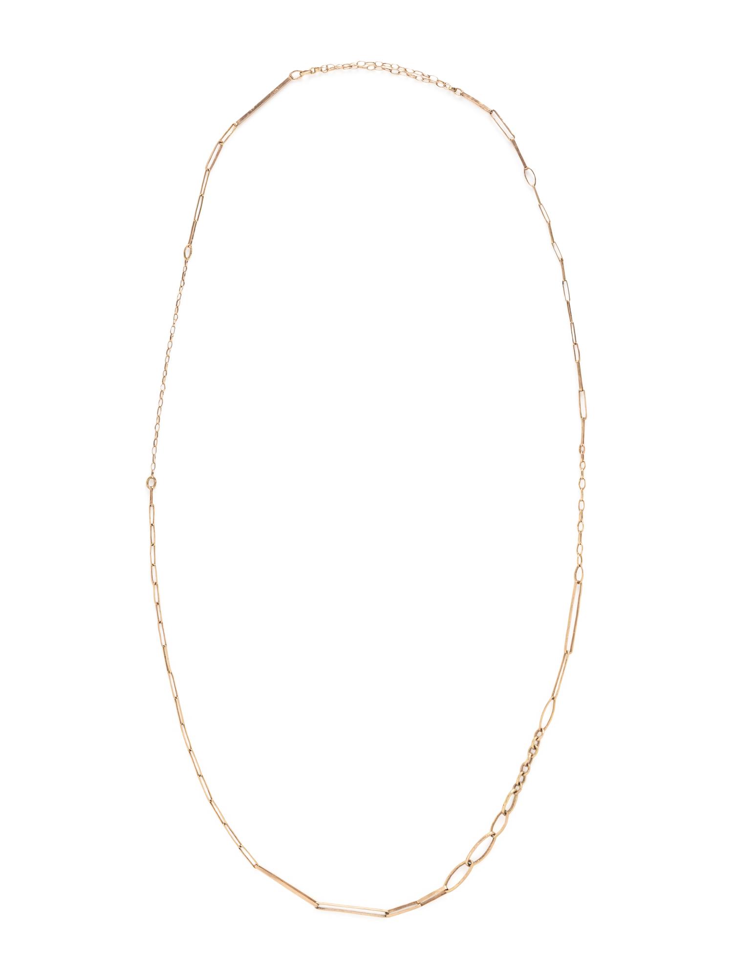 SARAH MACFADDEN, BICOLOR GOLD 'EMPRESS' NECKLACE