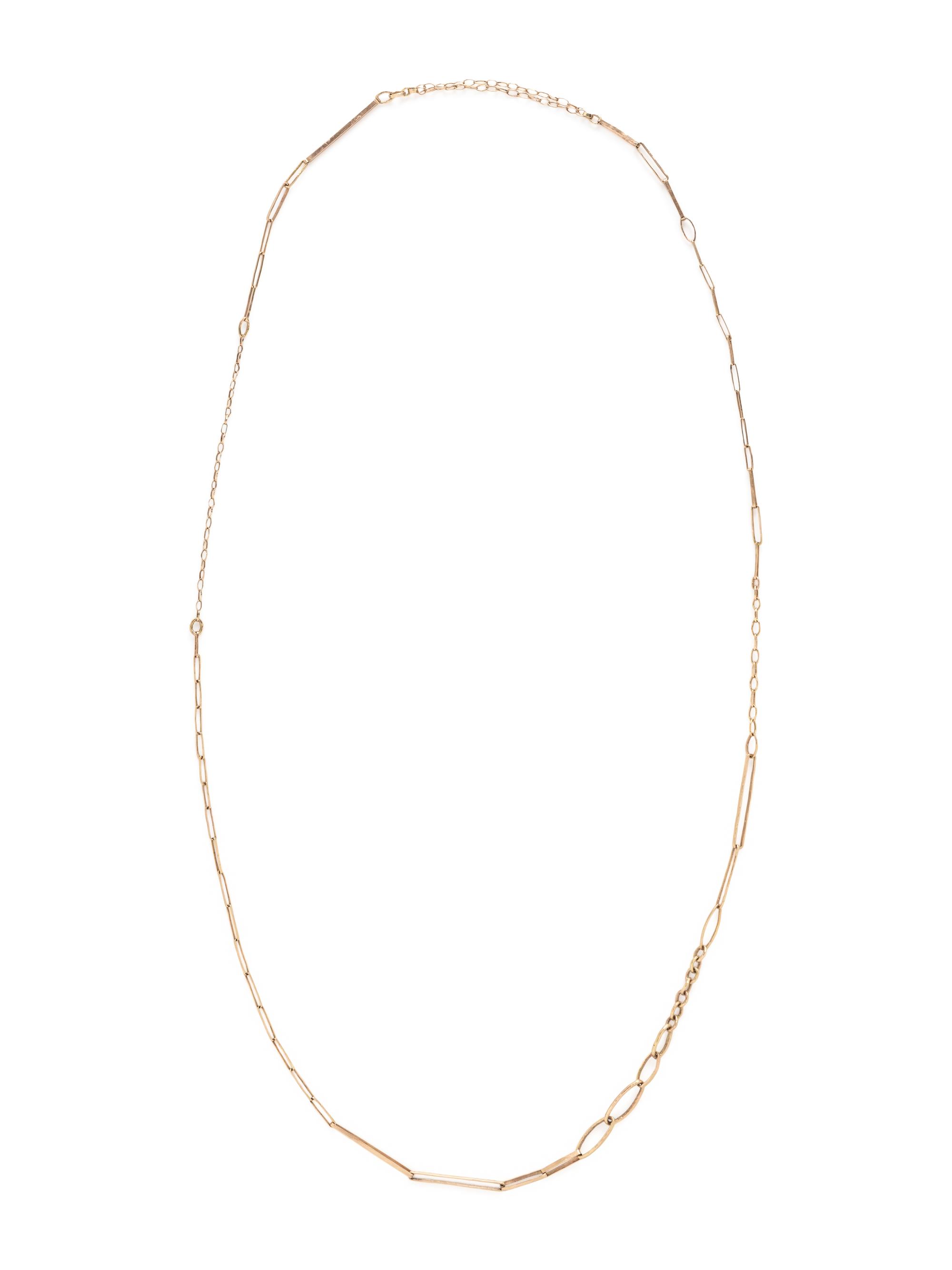 SARAH MACFADDEN, BICOLOR GOLD 'EMPRESS' NECKLACE
