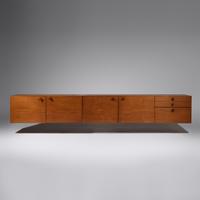 Wall-mounted sideboard