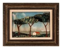 Five Framed Pietra Dura Plaques