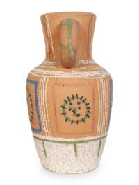Vase au décor pastel (A.R. 190)