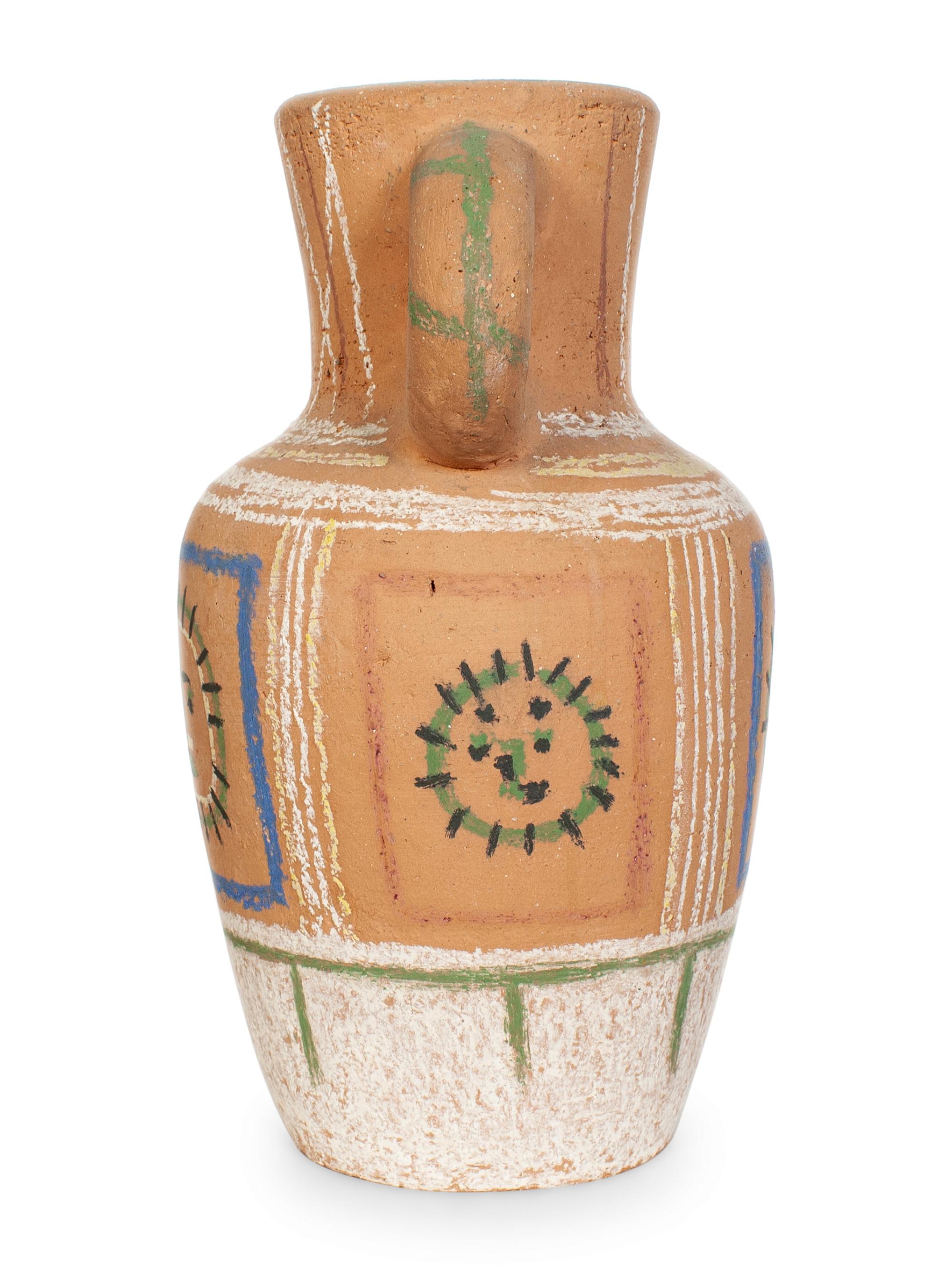 Vase au décor pastel (A.R. 190)