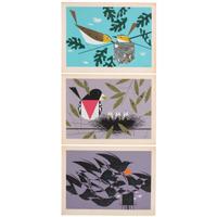 Three Charley Harper Serigraphs