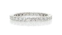 A Platinum and Diamond Eternity Band, Tiffany & Co., 1.50 dwts.