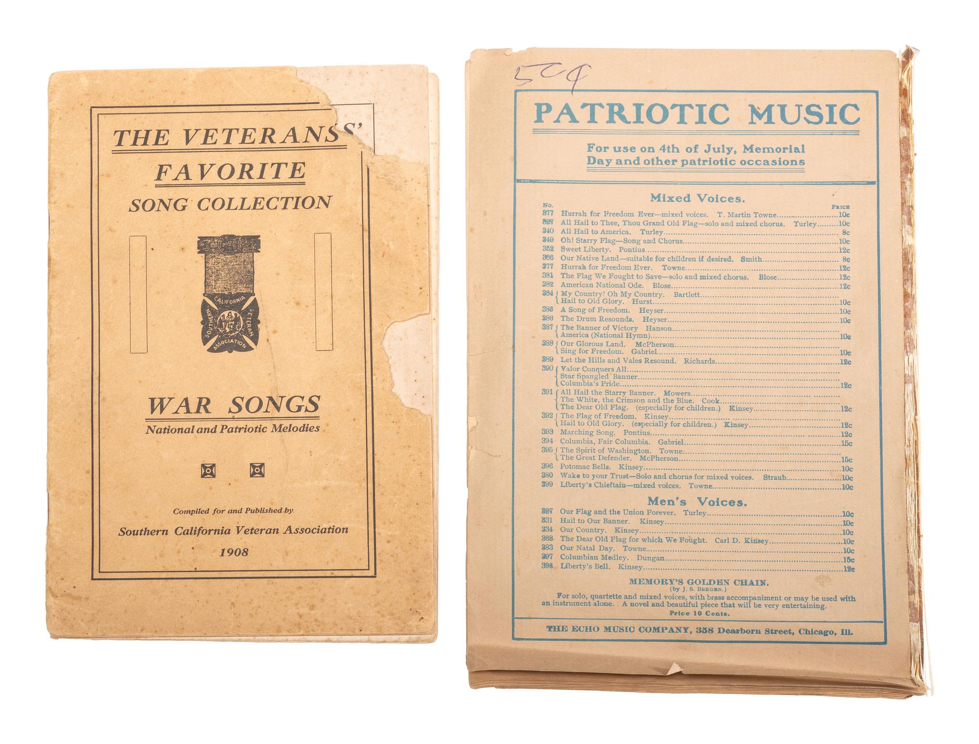 [GRAND ARMY OF THE REPUBLIC]. A group of GAR and other veteran-related publications, comprising: