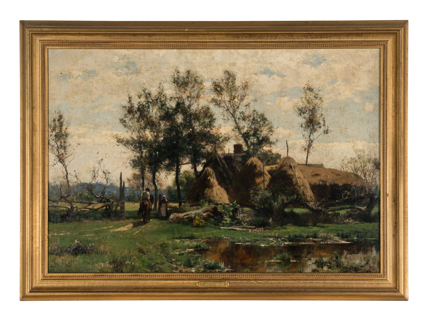 Normandy Farm Scene