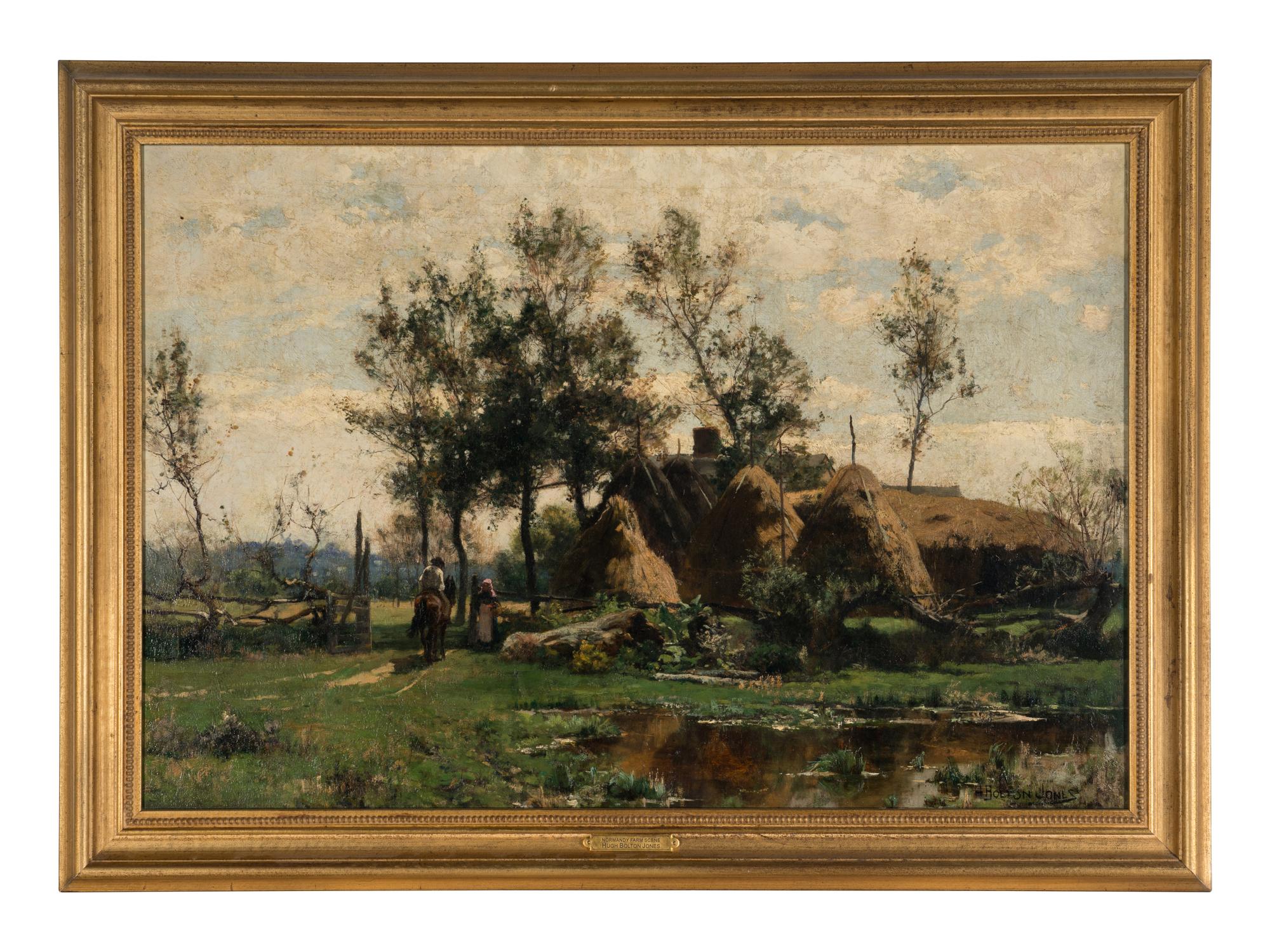 Normandy Farm Scene