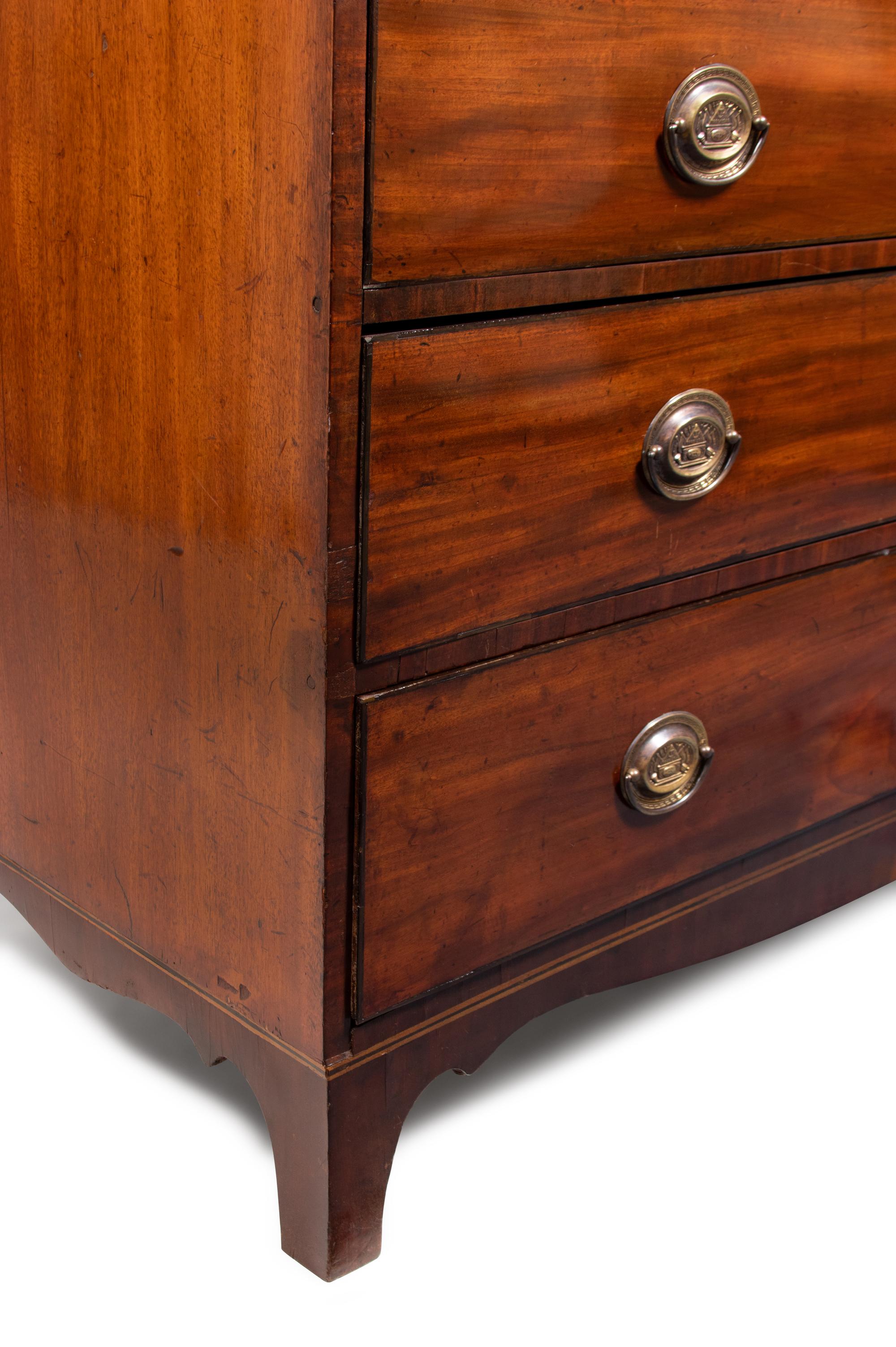 A George III Mahogany Secretary Bookcase