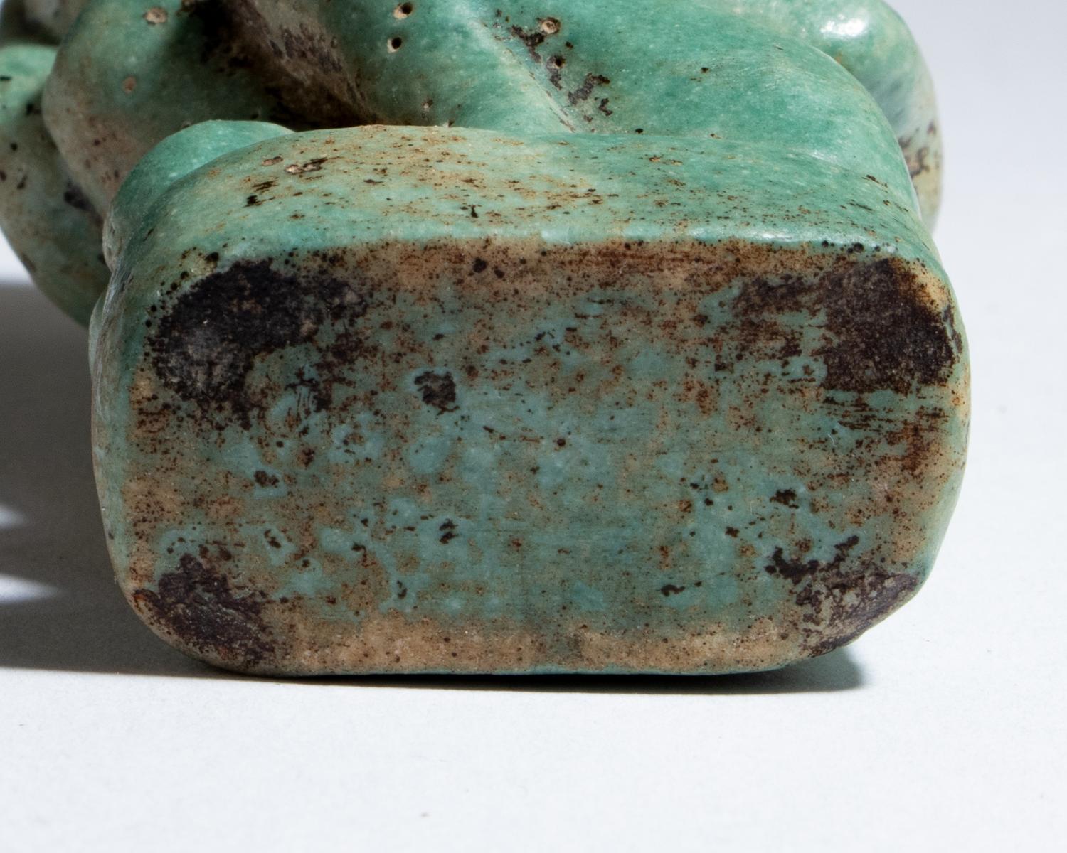 An Egyptian Faience Eroticon