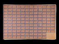 A Group of Eight Uncut Sheets of 1984 Topps 7-Eleven Baseball Cards