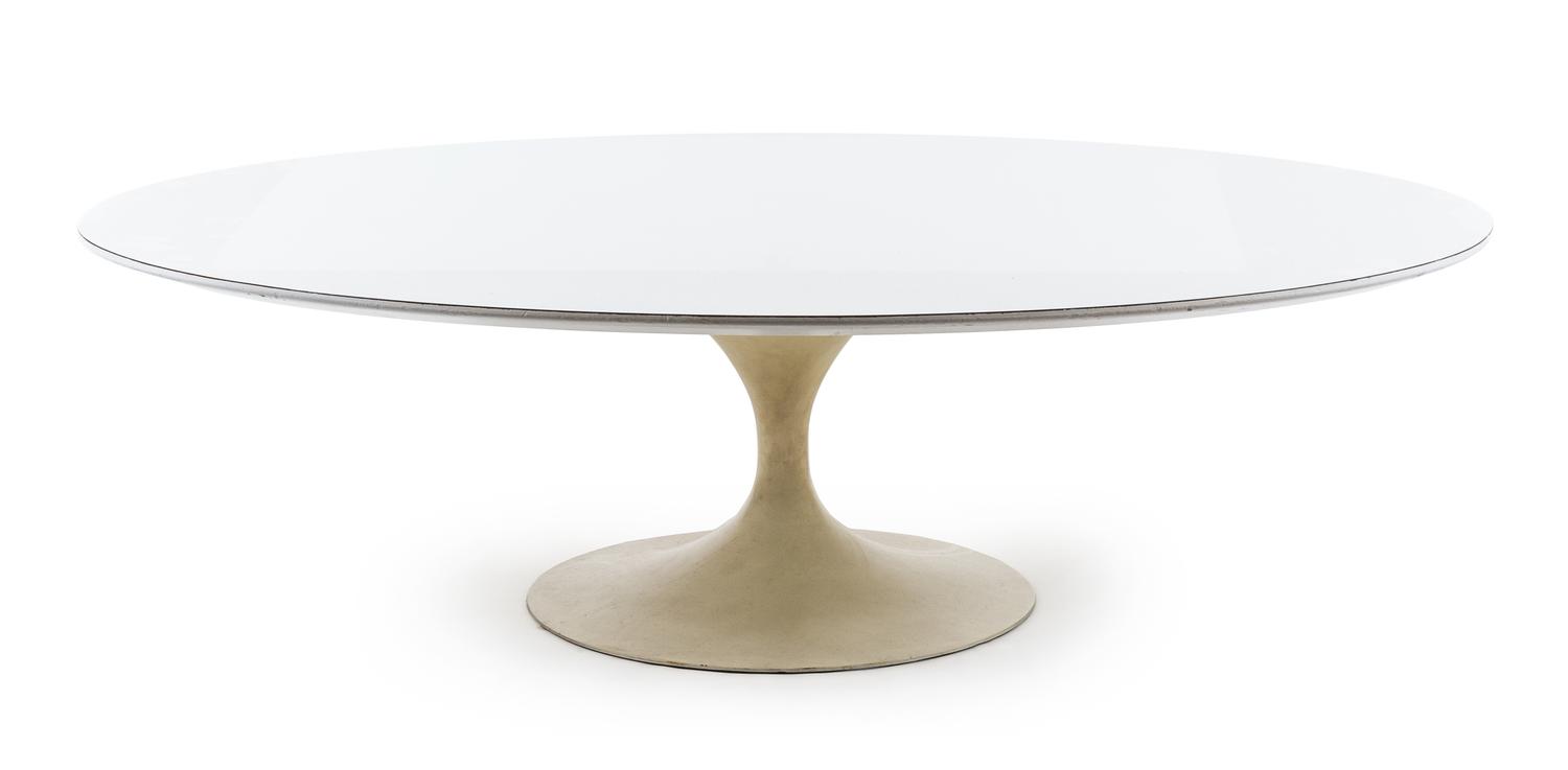 Eero Saarinen (Finnish, 1910-1961), KNOLL, c. 1957, a Tulip low table, model no. 167