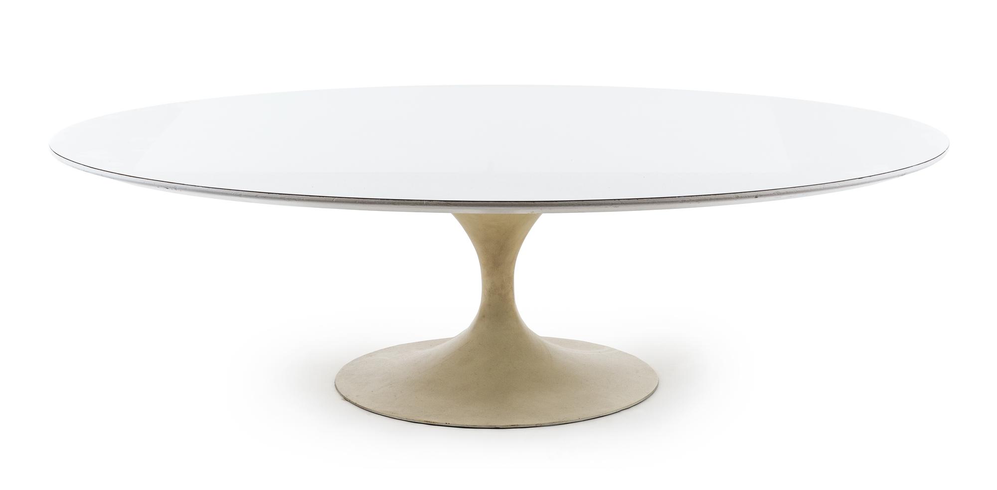 Eero Saarinen (Finnish, 1910-1961), KNOLL, c. 1957, a Tulip low table, model no. 167