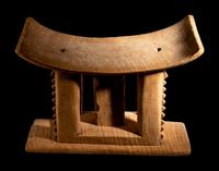 Three Ashanti Wood Stools