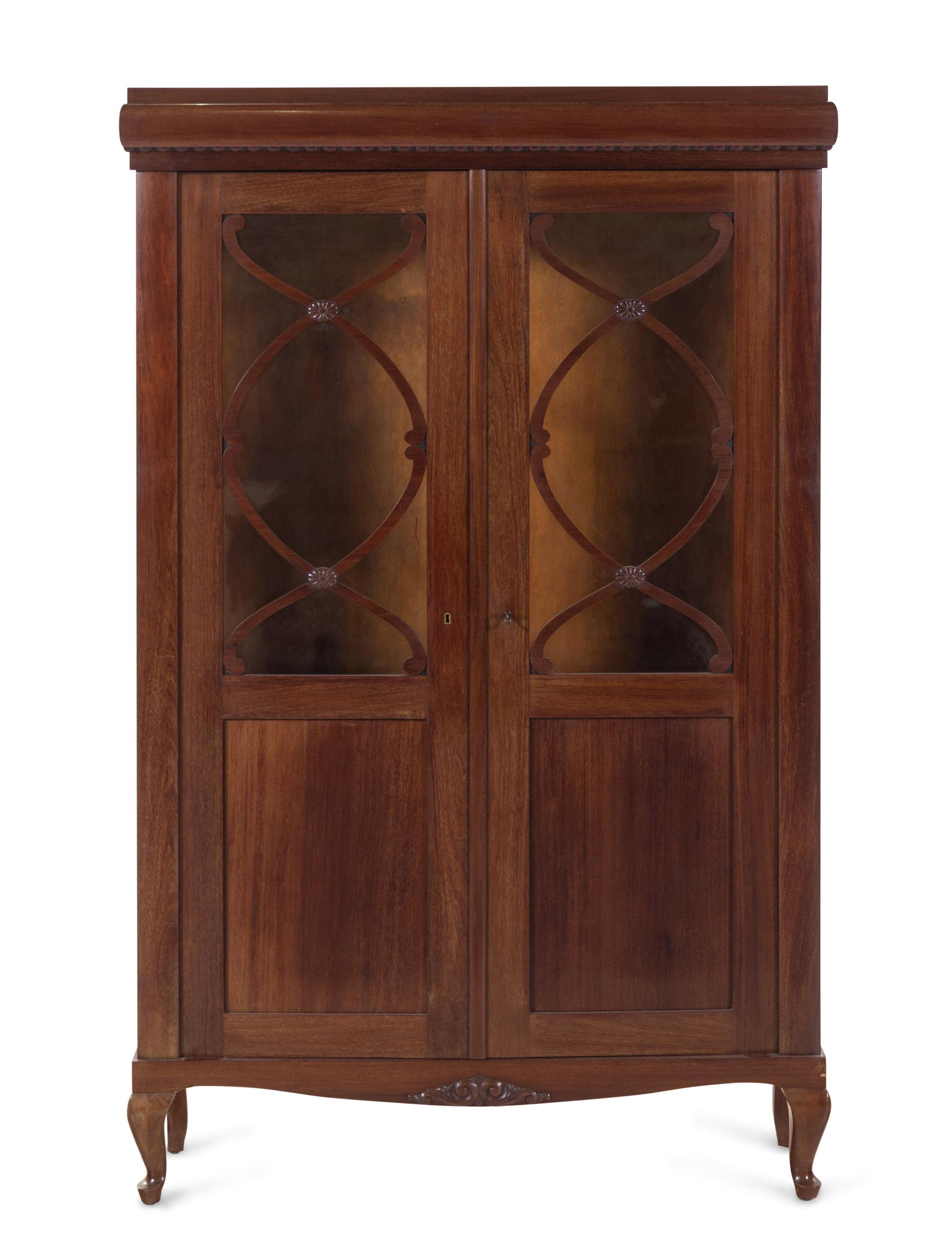 A Danish Neoclassical Mahogany Bookcase